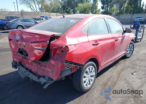 2020 Hyundai Accent Se from USA, damaged, VIN 3KPC24A66LE114369